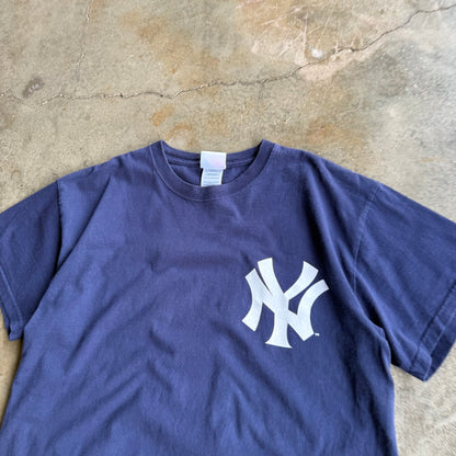 Vintage New York Yankees Mantle Tshirt - L