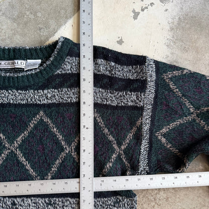 Vintage 90s Knit Sweater - L