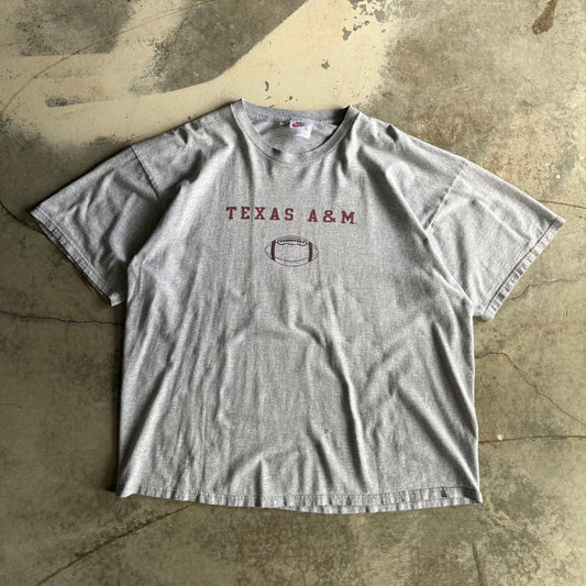 Vintage 90s A&M Football Tshirt - XL