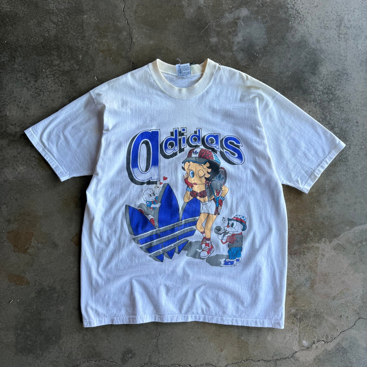 Vintage Adidas Betty Boop Tshirt - XL