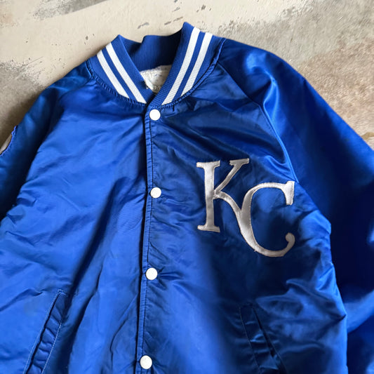 Vintage 80s KC Royals Satan Jacket - XL