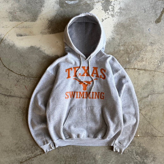 Vintage 00s Texas Swimming Track Hoodie - M