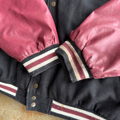 Vintage 00s A&M Letterman Jacket - XL