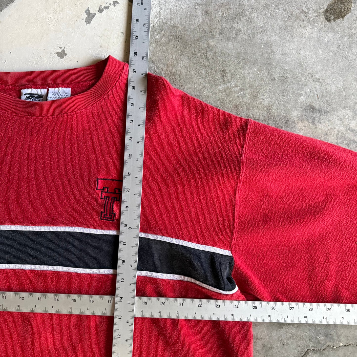 Vintage 90s Texas Tech Sweater - XL