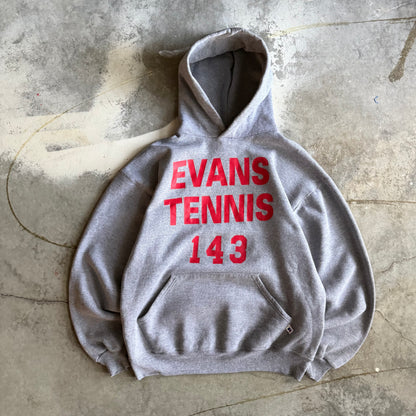 Vintage 90s Russell Athletic Track Hoodie - L