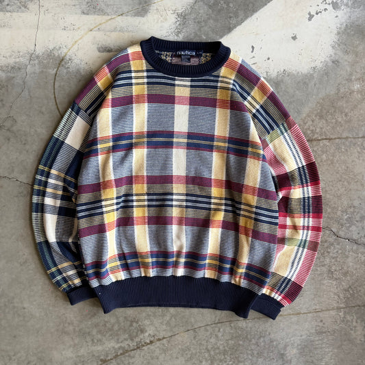 Vintage 90s Knit Sweater - L