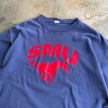 Vintage 90s SMU College Tshirt - XL