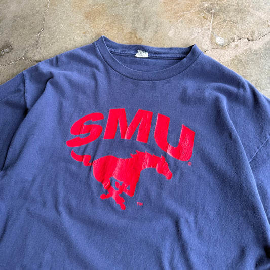 Vintage 90s SMU College Tshirt - XL
