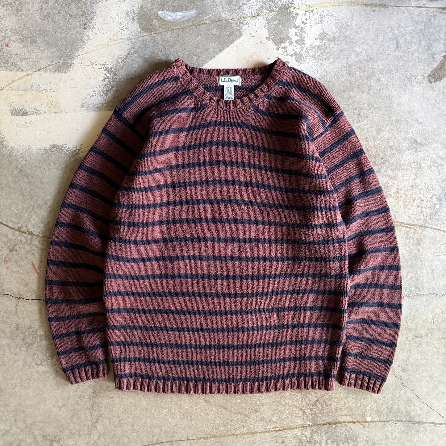 Vintage 00s Striped Sweater Longsleeve- M