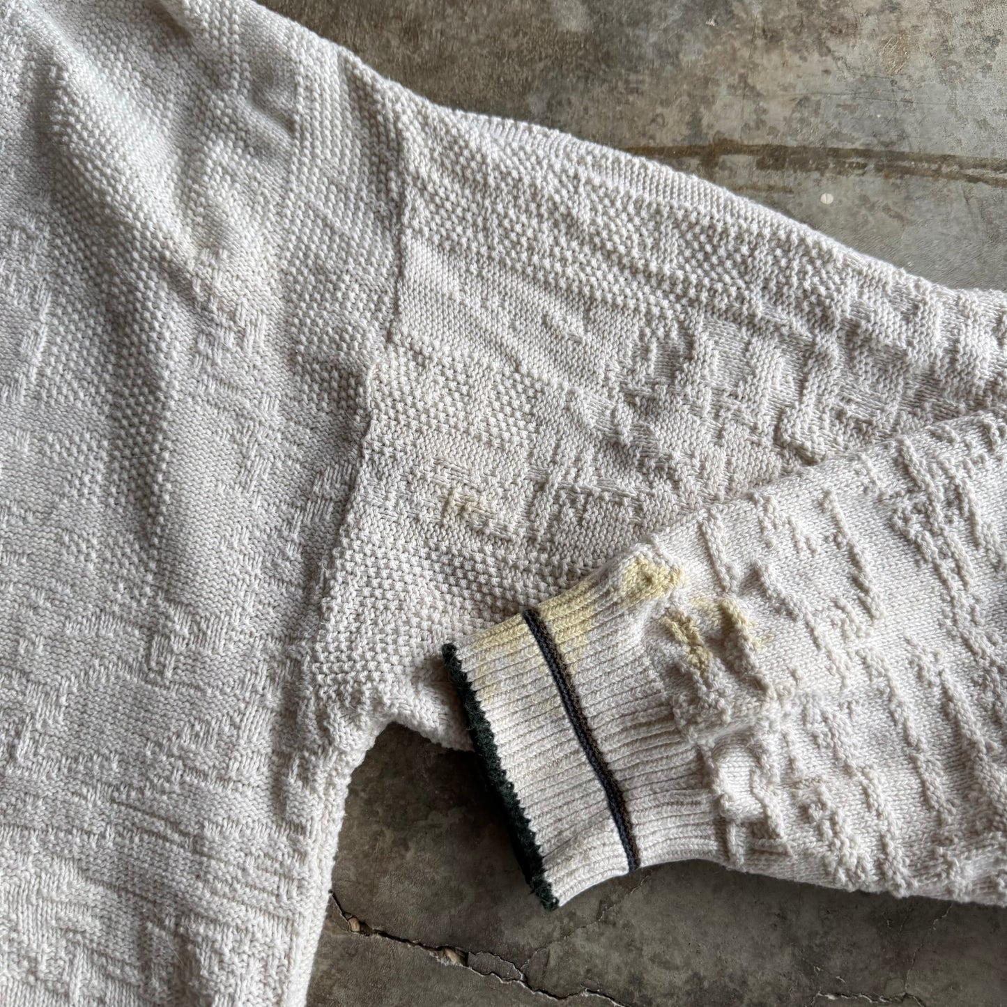 Vintage Deer Grandma Sweater - L