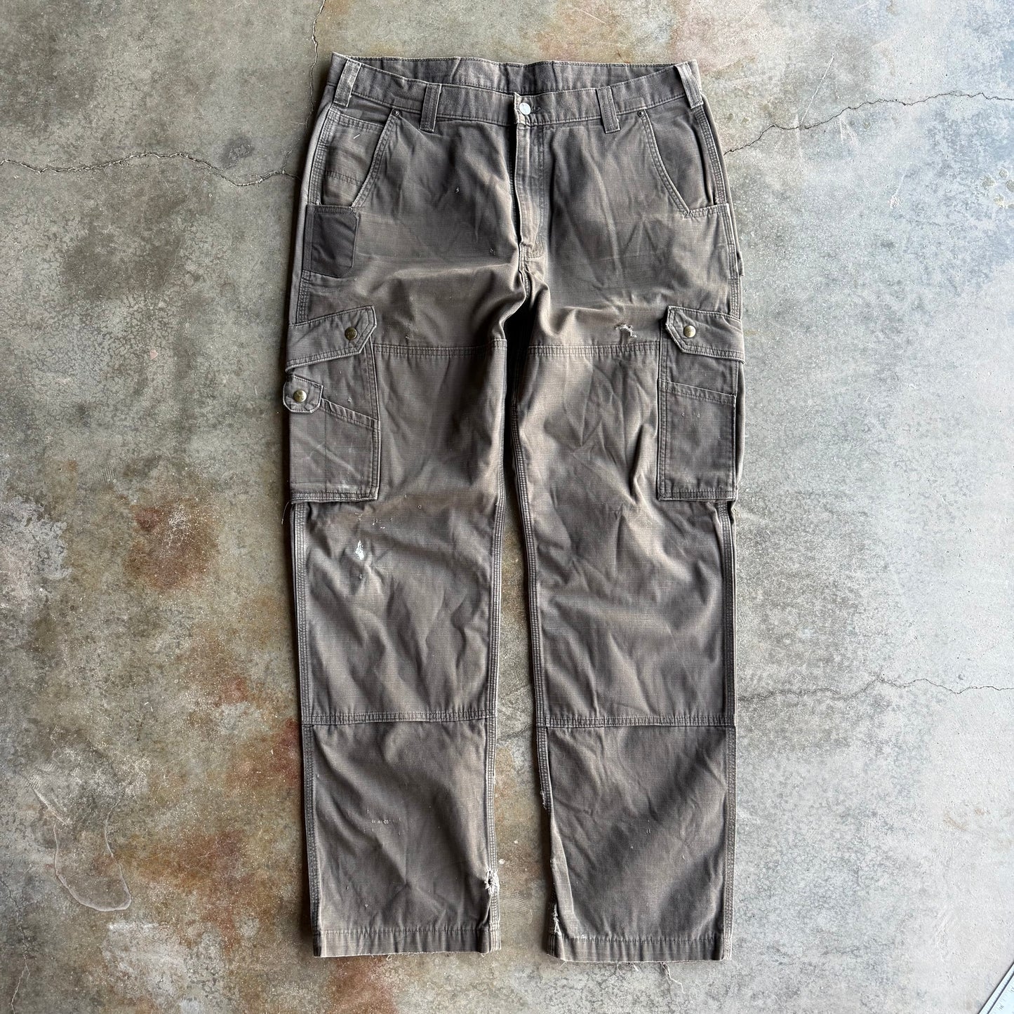 Vintage Brown Carhartt Cargo Pants - 38