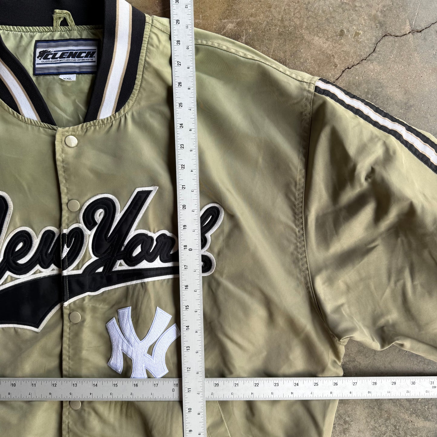 Vintage New York Yankees Satin Jacket - XXL