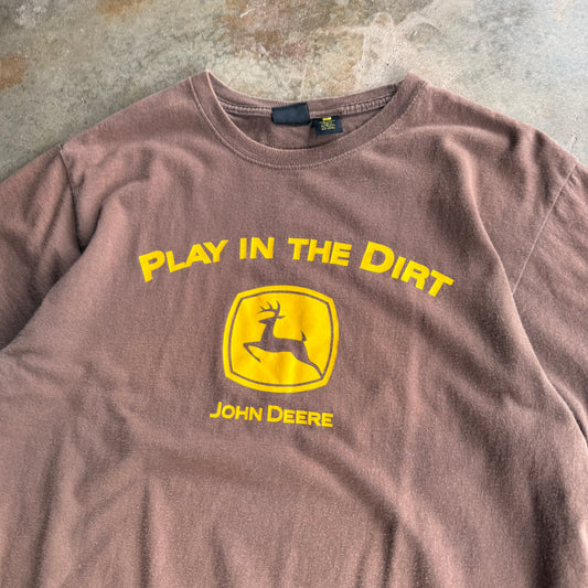 Vintage 00s John Deer Tshirt - L