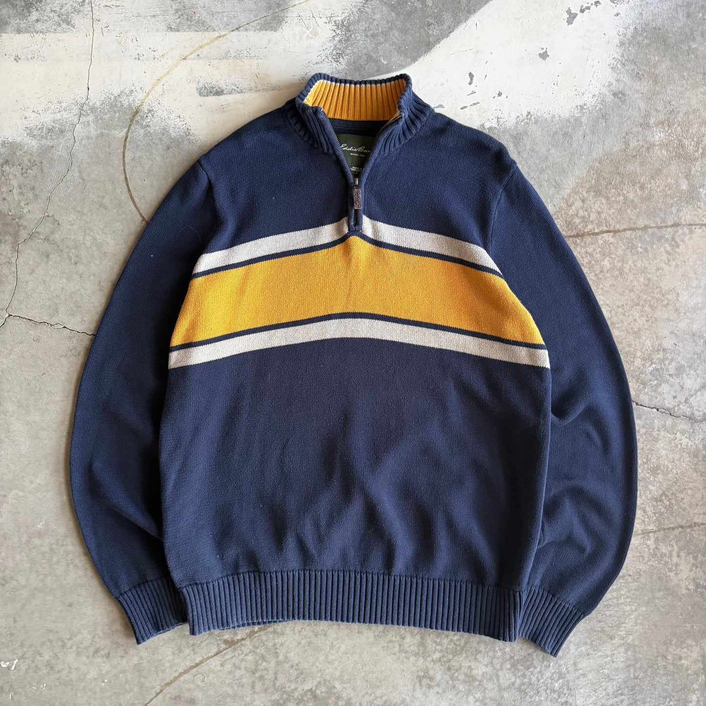 Vintage 00s Eddie Bauer Quarter Zip - L