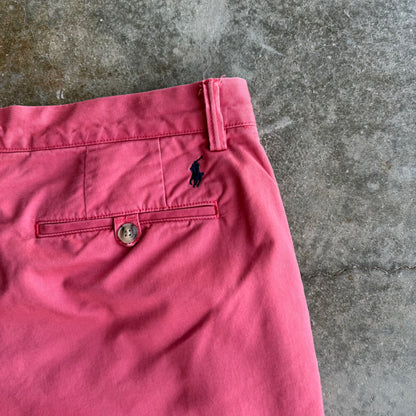 Vintage Red Polo Ralph Lauren Shorts - 33