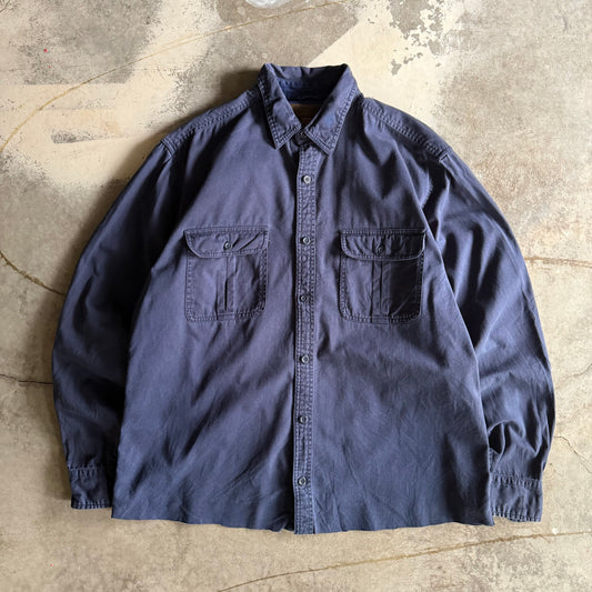 Vintage 00s Fall Cropped Button Up - L