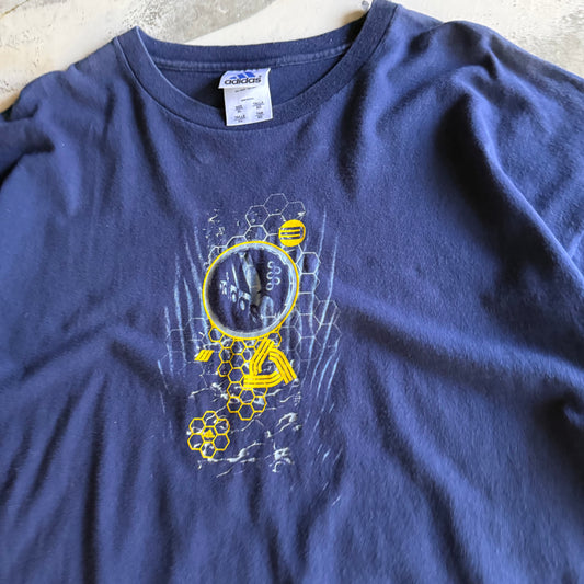 Vintage 90s Adidas Soccer Tshirt - XL