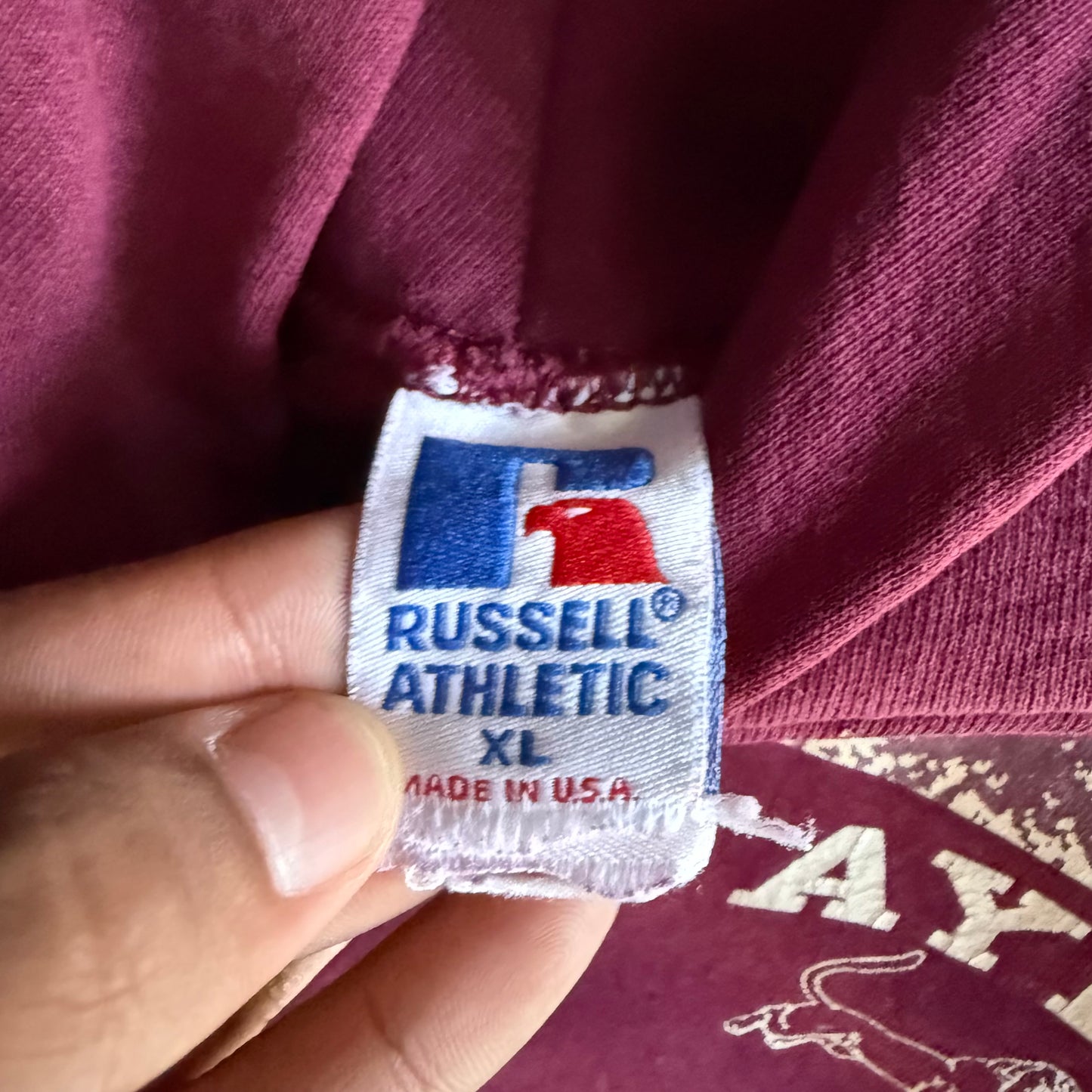 Vintage 90s Russell Athletic Track Hoodie - XL