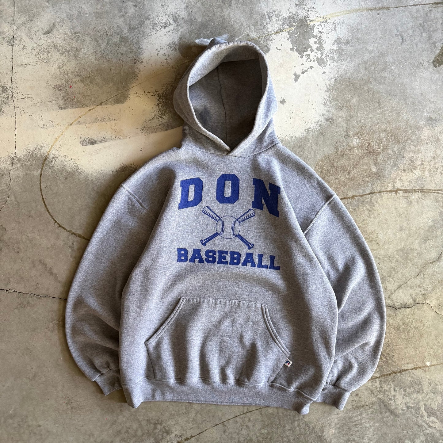 Vintage 00s Russell Athletic Track Hoodie - L