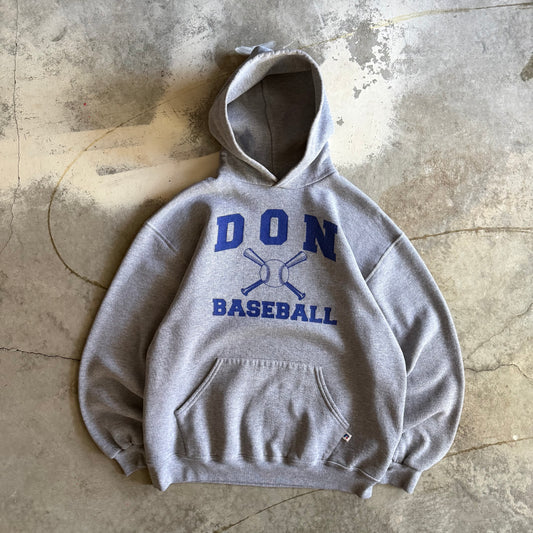 Vintage 00s Russell Athletic Track Hoodie - L