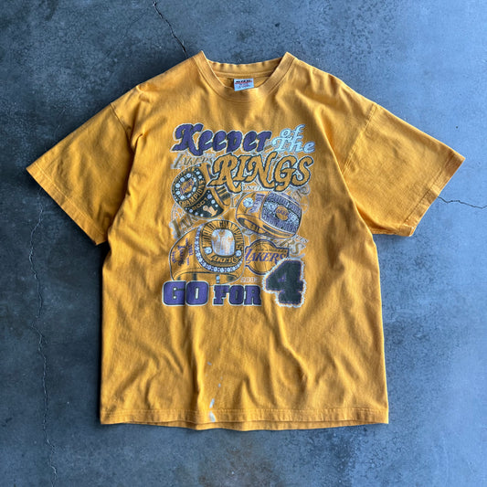 Vintage Lakers Championship Tshirt - XL