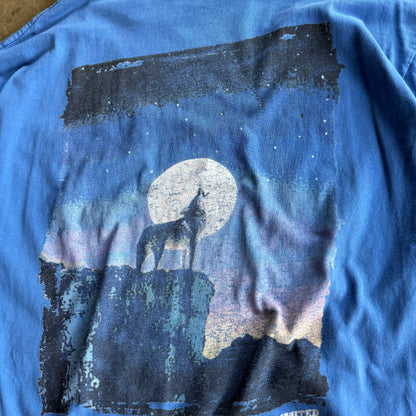 Vintage 90s Marlboro Wolf Tshirt - L