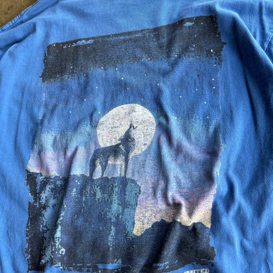 Vintage 90s Marlboro Wolf Tshirt - L