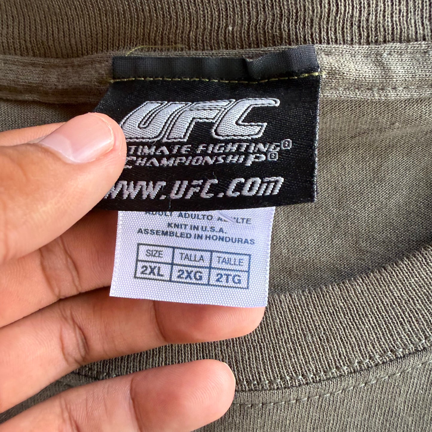 Vintage UFC As real as it gets Tshirt - XXL