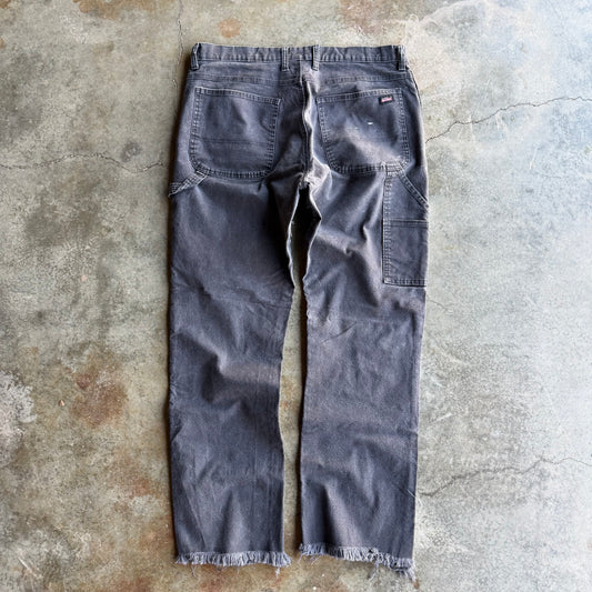 Vintage Faded Baggy Brown Dickies - 36