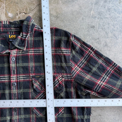 Vintage Cropped Flannel - XL