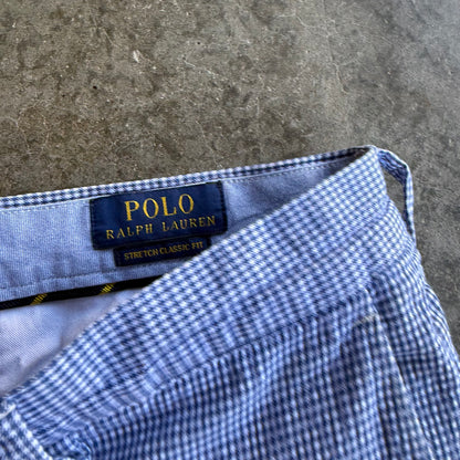 Vintage Blue Striped Polo Ralph Lauren Shorts - 33