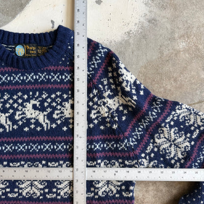 Vintage 90s Winter Sweater - XL