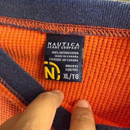 Vintage 00s Nautica Thermal Long Sleeve - XL