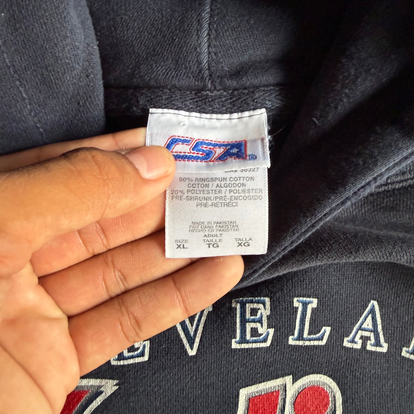 Vintage 90s Cleveland Indians Hoodie - XL