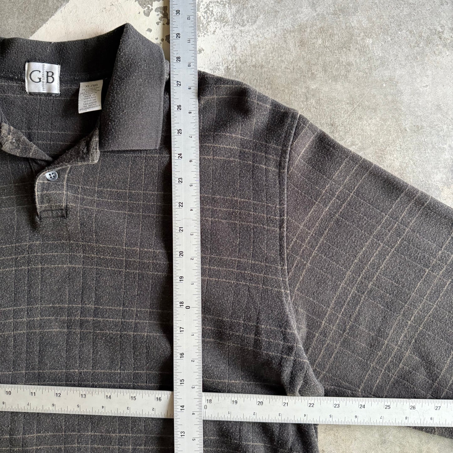 Vintage 00s Fall Rugby Style Longsleeve - XL