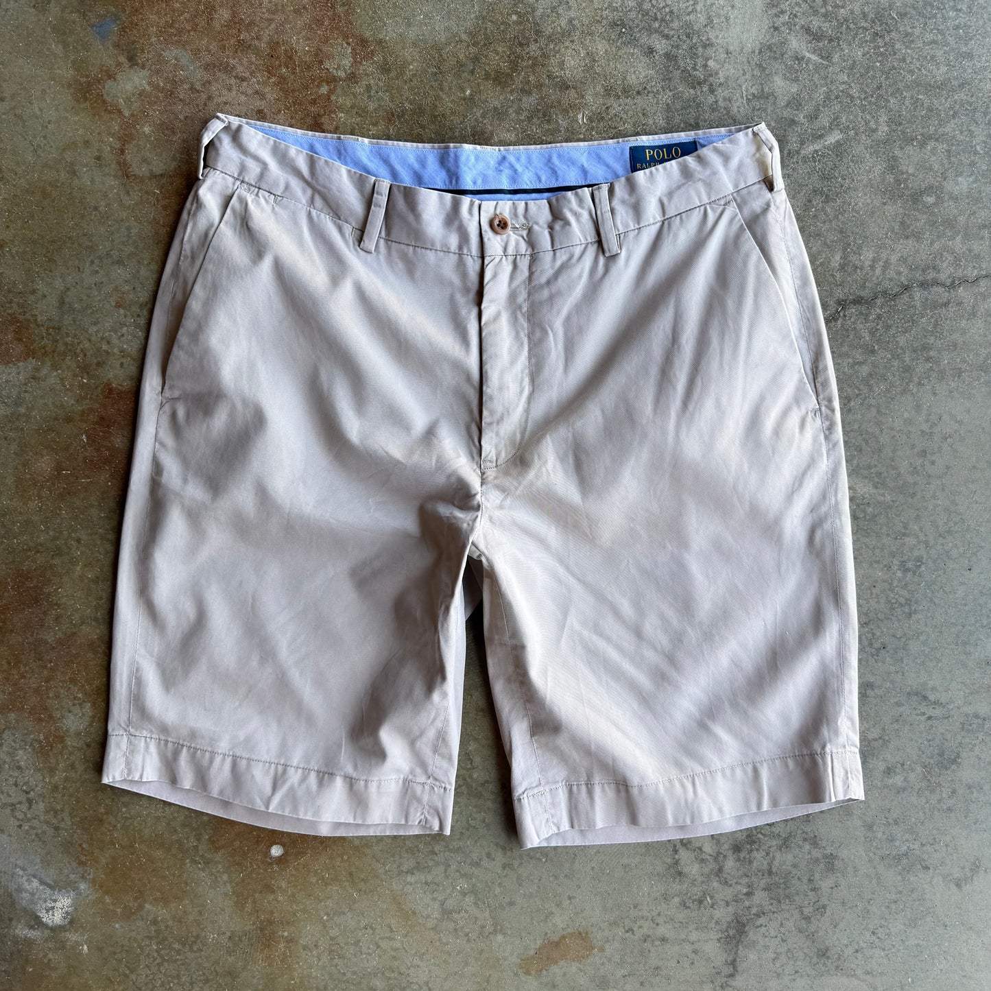 Vintage Tan Polo Ralph Lauren Shorts - 33
