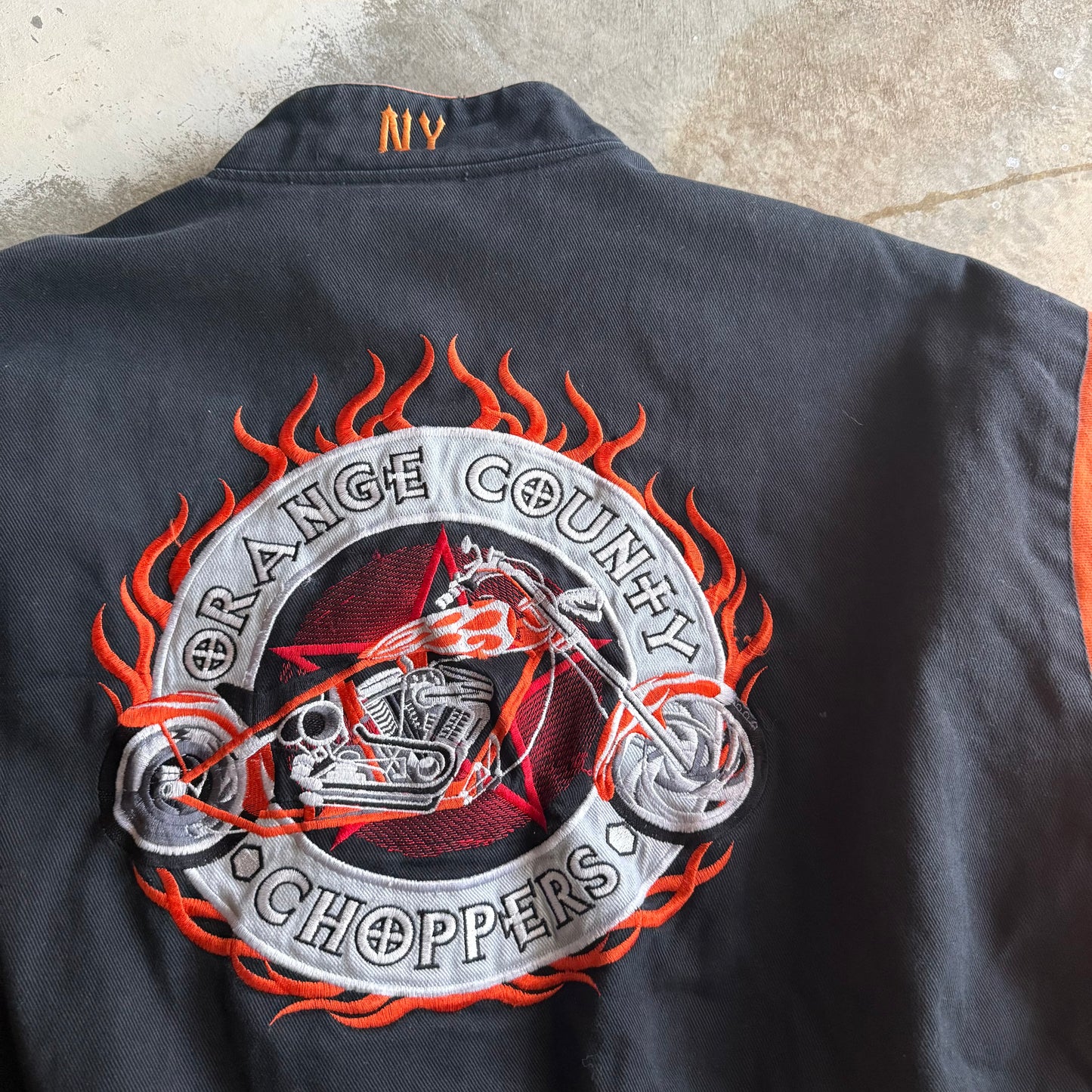 Vintage 90s Orange County Choppers Jacket - L