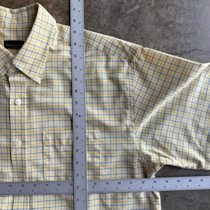 Vintage Boxy Cropped Button Up - L