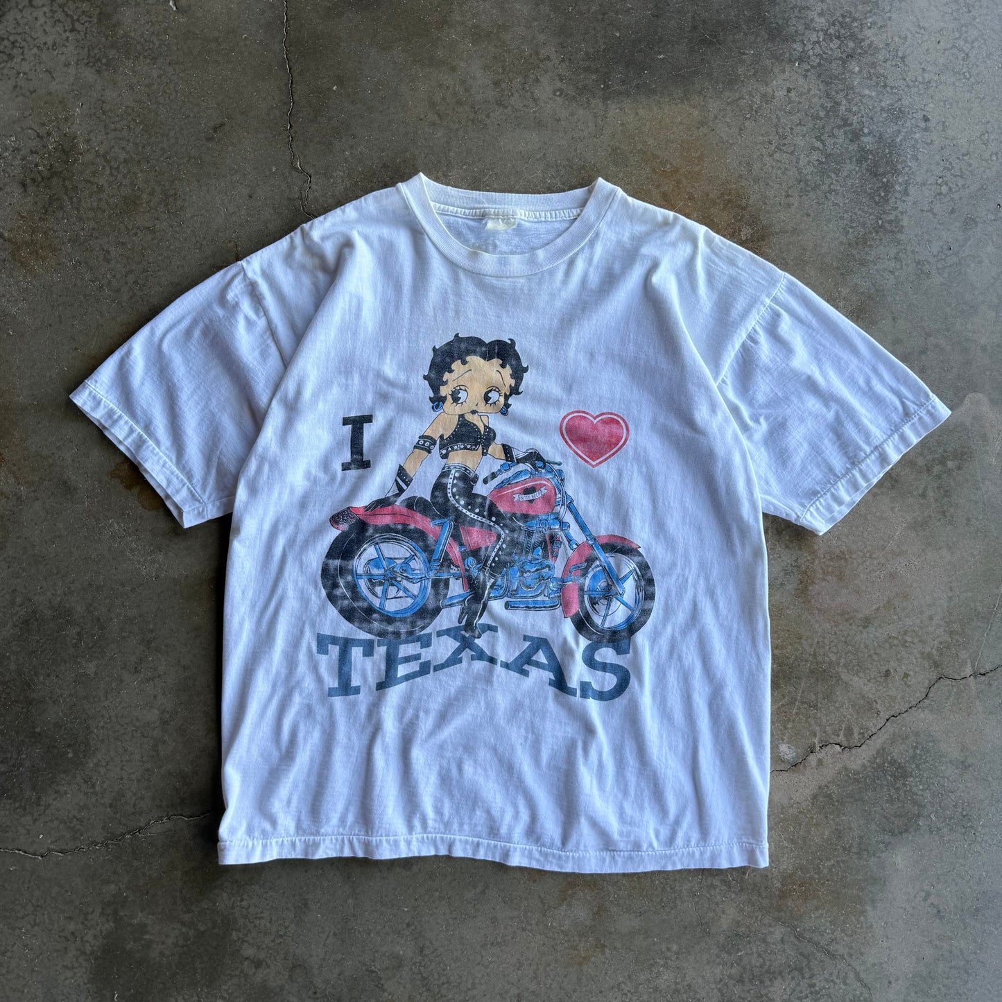 Vintage Texas Betty Boop Tshirt - XL