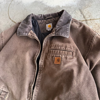 Vintage Faded Brown Carhartt Jacket - XXL