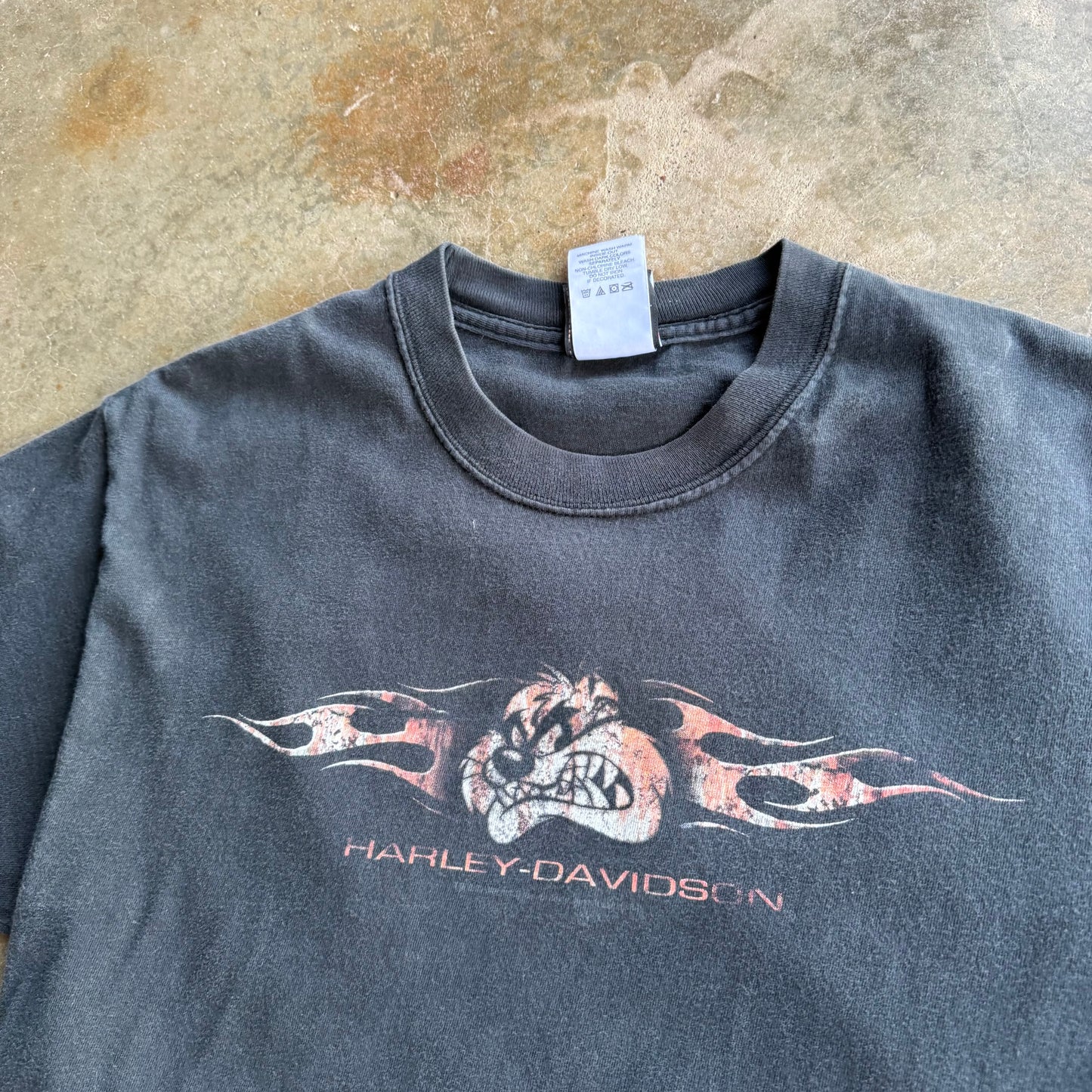 Vintage Harley Davidson Taz Tshirt - M