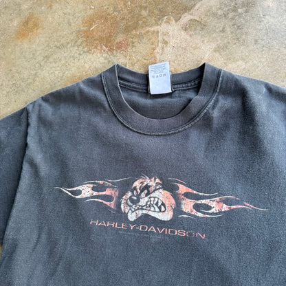 Vintage Harley Davidson Taz Tshirt - M