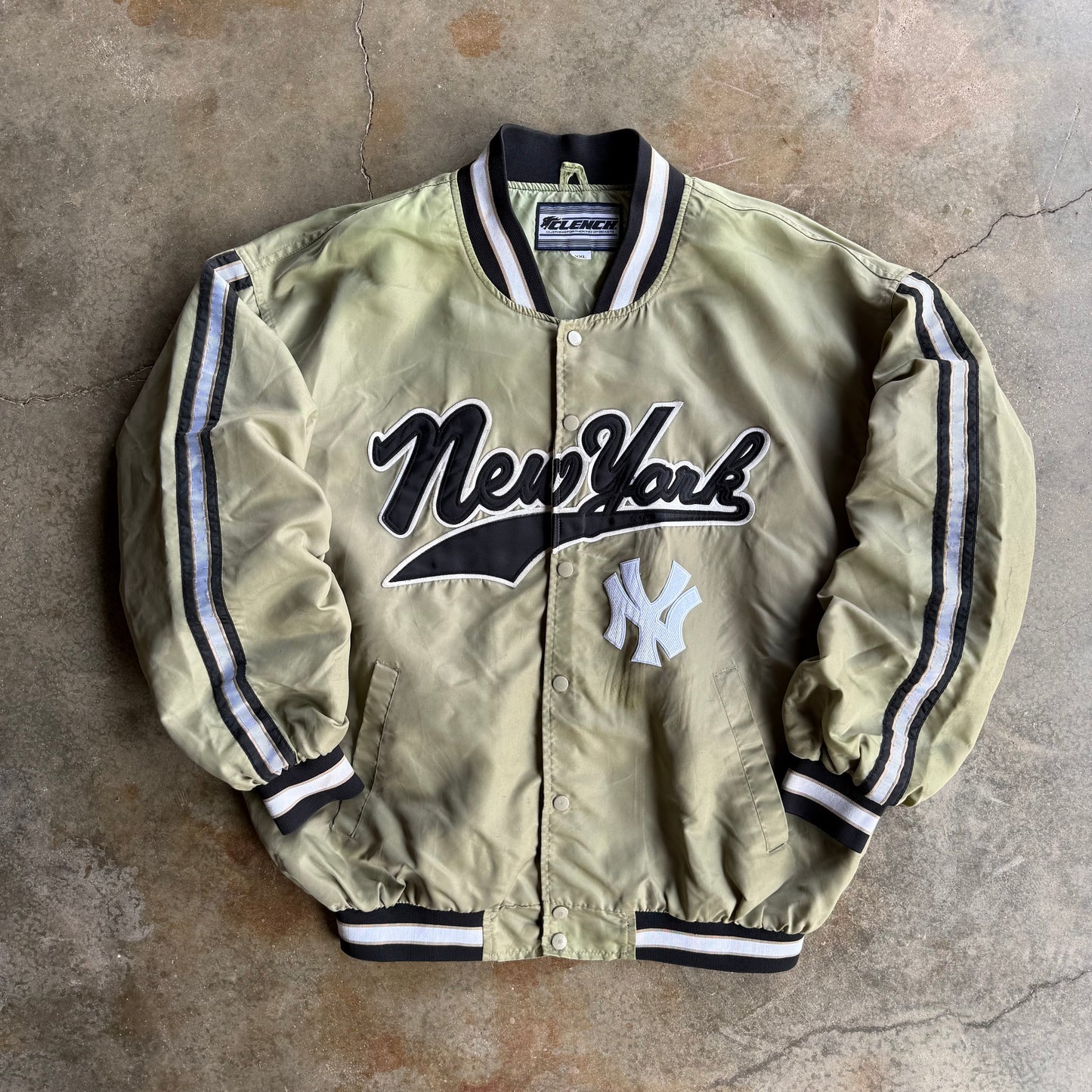 Vintage New York Yankees Satin Jacket - XXL