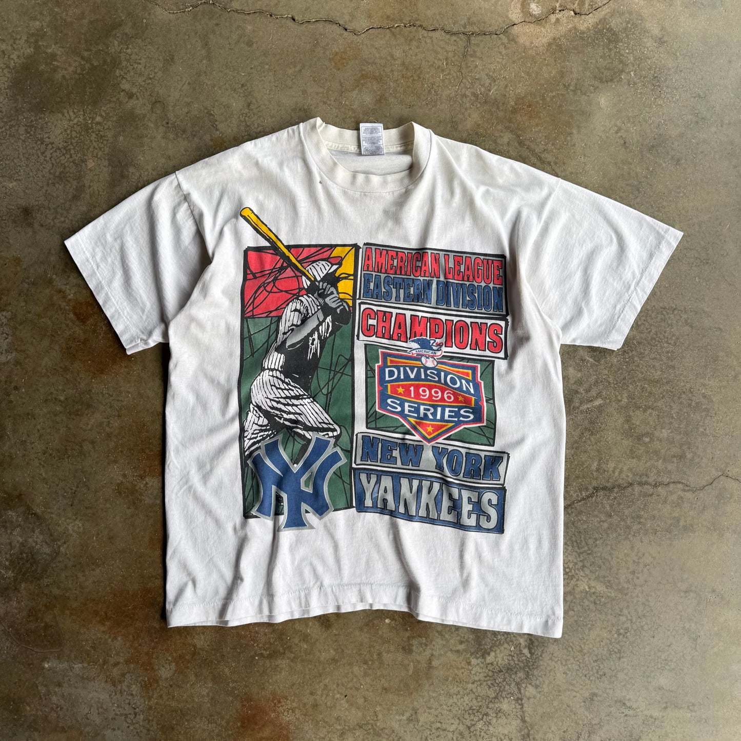 Vintage New York Yankees Championship Tshirt - XL