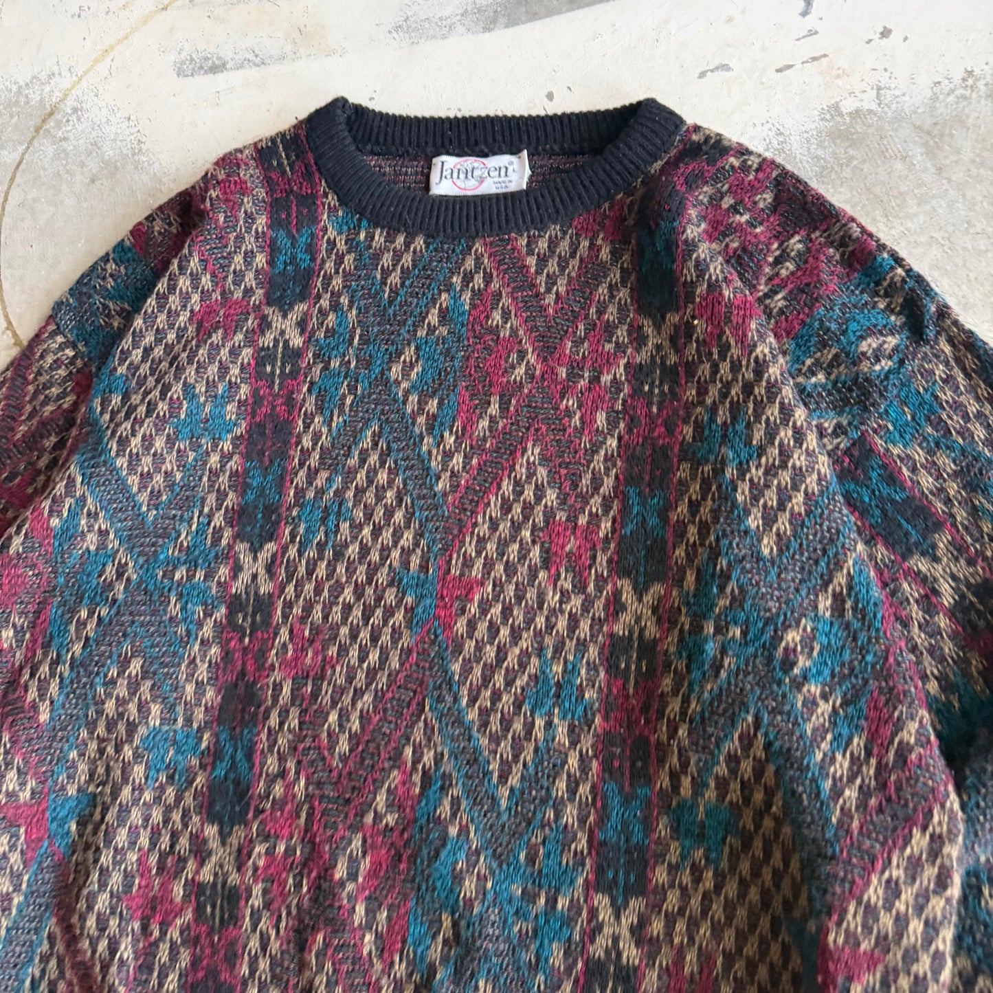 Vintage 90s Jantzen Sweater - L