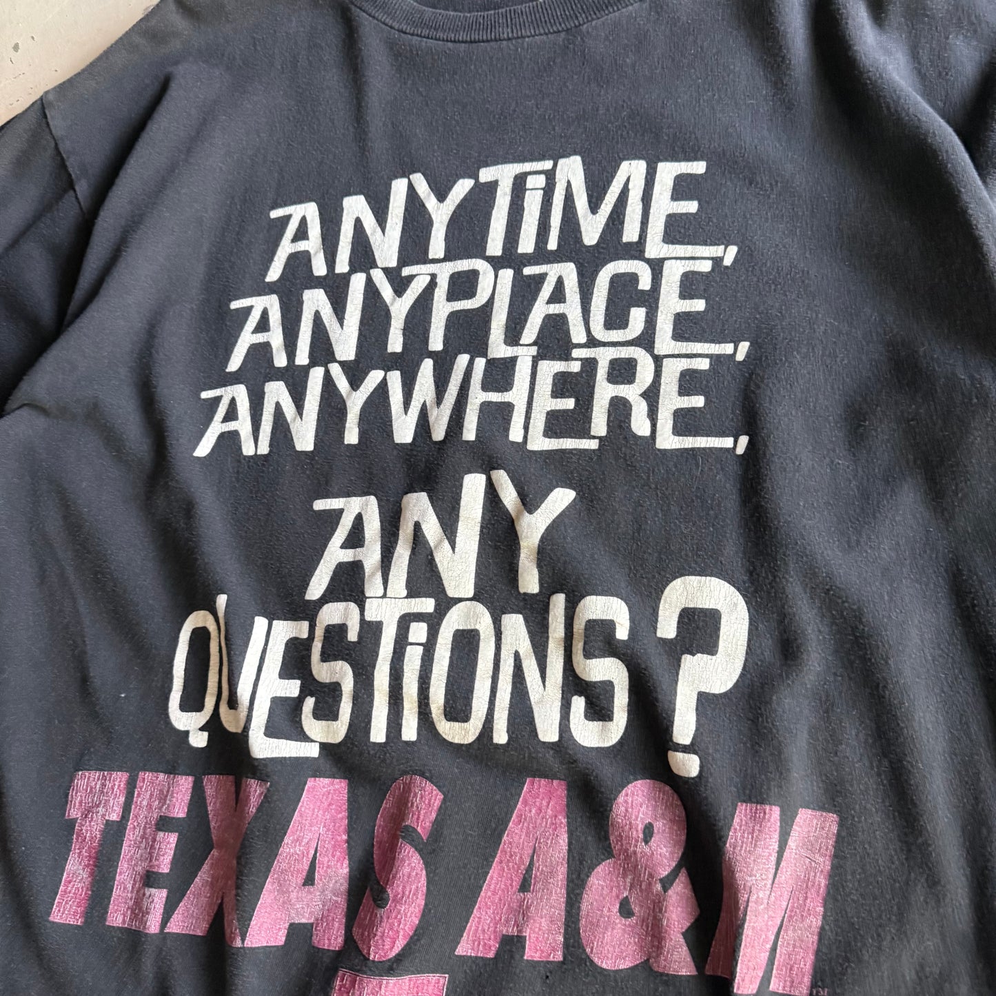 Vintage 90s Texas A&M Tshirt - L