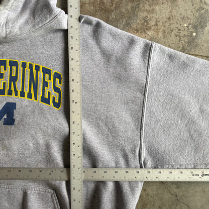 Vintage 00s Michigan Wolverines Hoodie - XXL