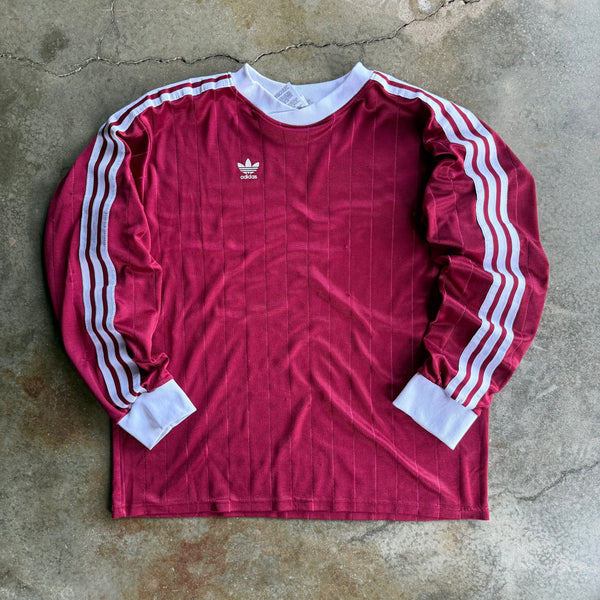 Vintage Adidas Soccer Style Longsleeve - L