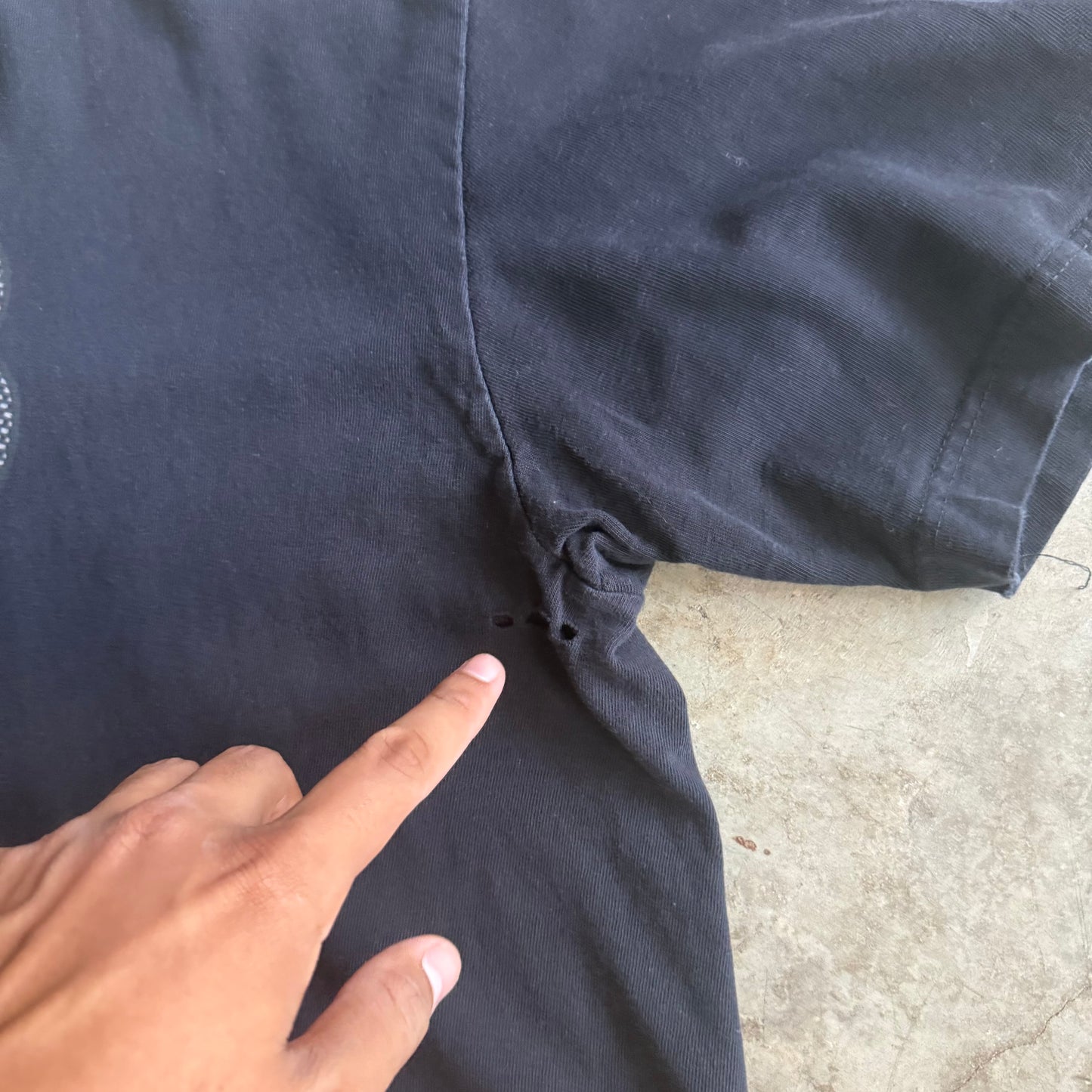 Faded & Distressed Fox Racing Tshirt - XL