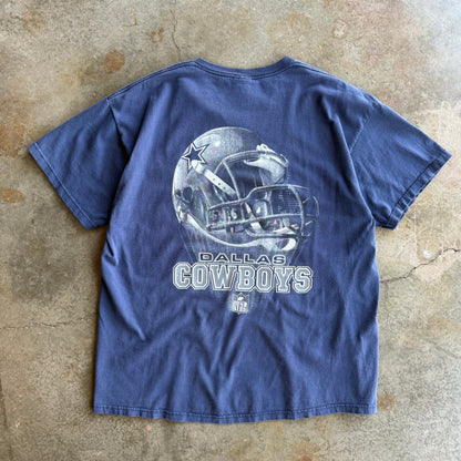 Vintage Cowboys Helmet Tshirt - XL